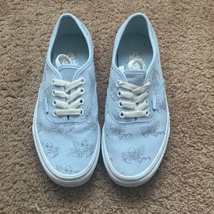 Blue authentic vans size 7.5W 6M